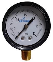 Manomètre à pression 0-30 PSI 2''