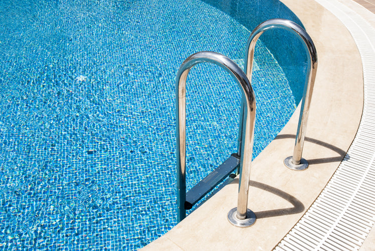 Fermeture de piscine creusée